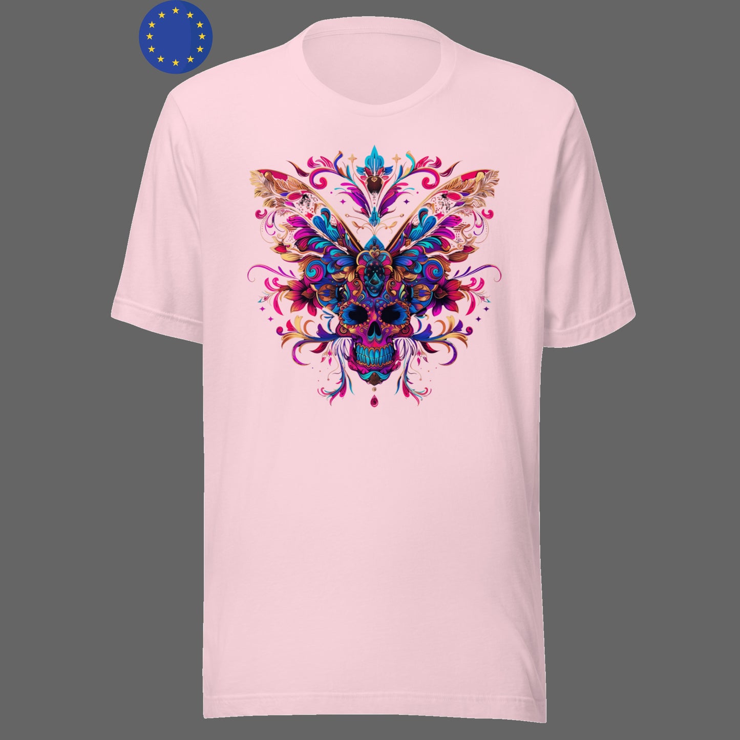 ButterFlySkull - women style - Black / White / Soft Pink / Turquoise