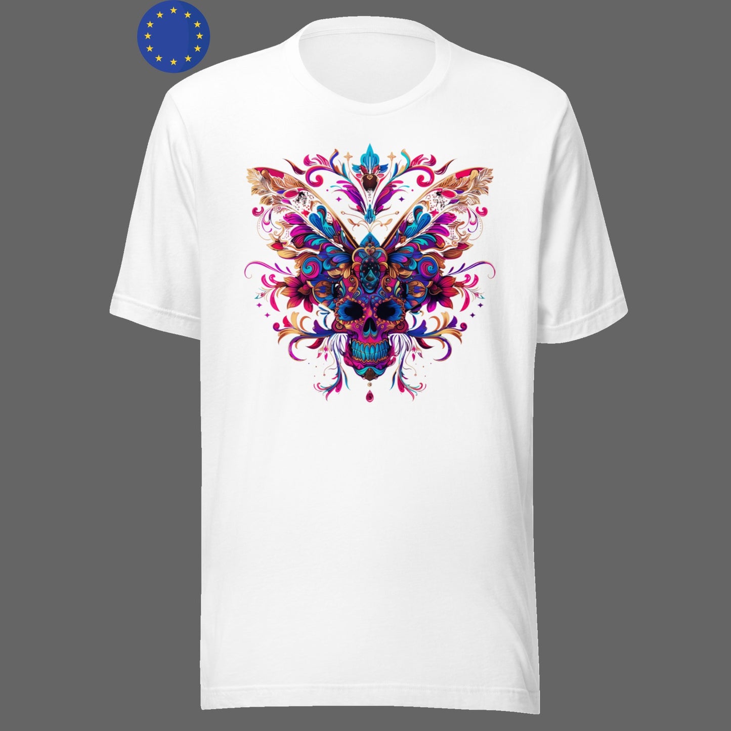 ButterFlySkull - women style - Black / White / Soft Pink / Turquoise