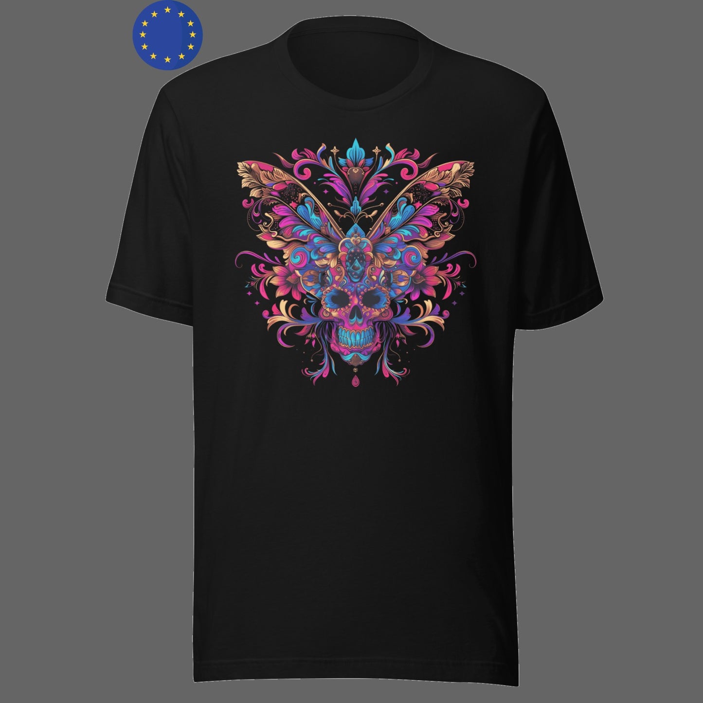 ButterFlySkull - women style - Black / White / Soft Pink / Turquoise