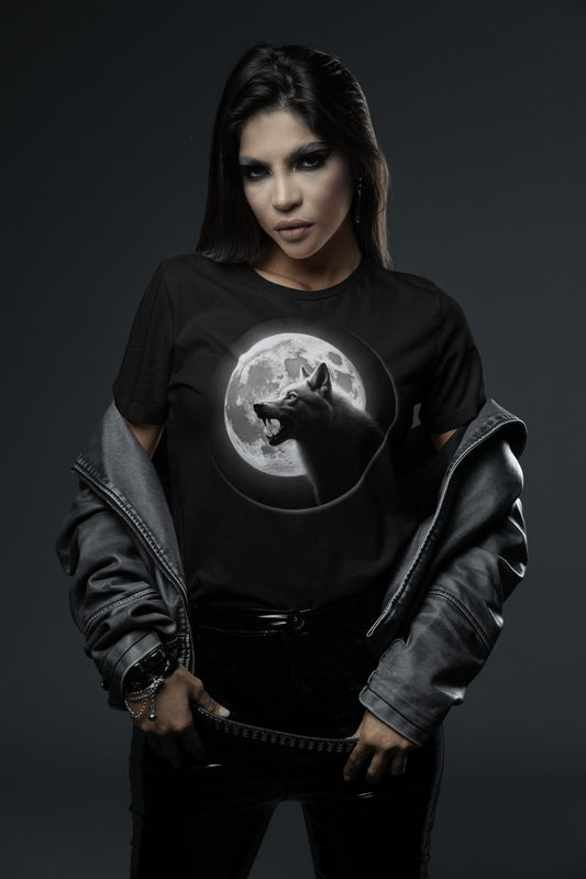 Howl to the Moon - unisex - Black / White / Navy / Soft Pink