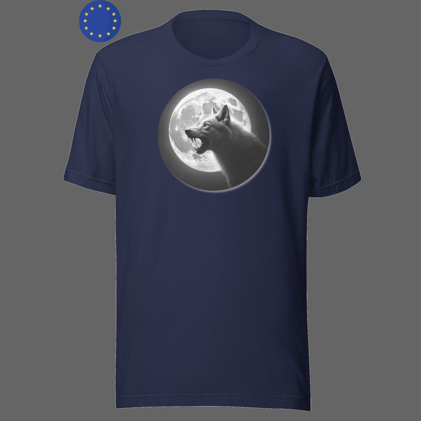 Howl to the Moon - unisex - Black / White / Navy / Soft Pink