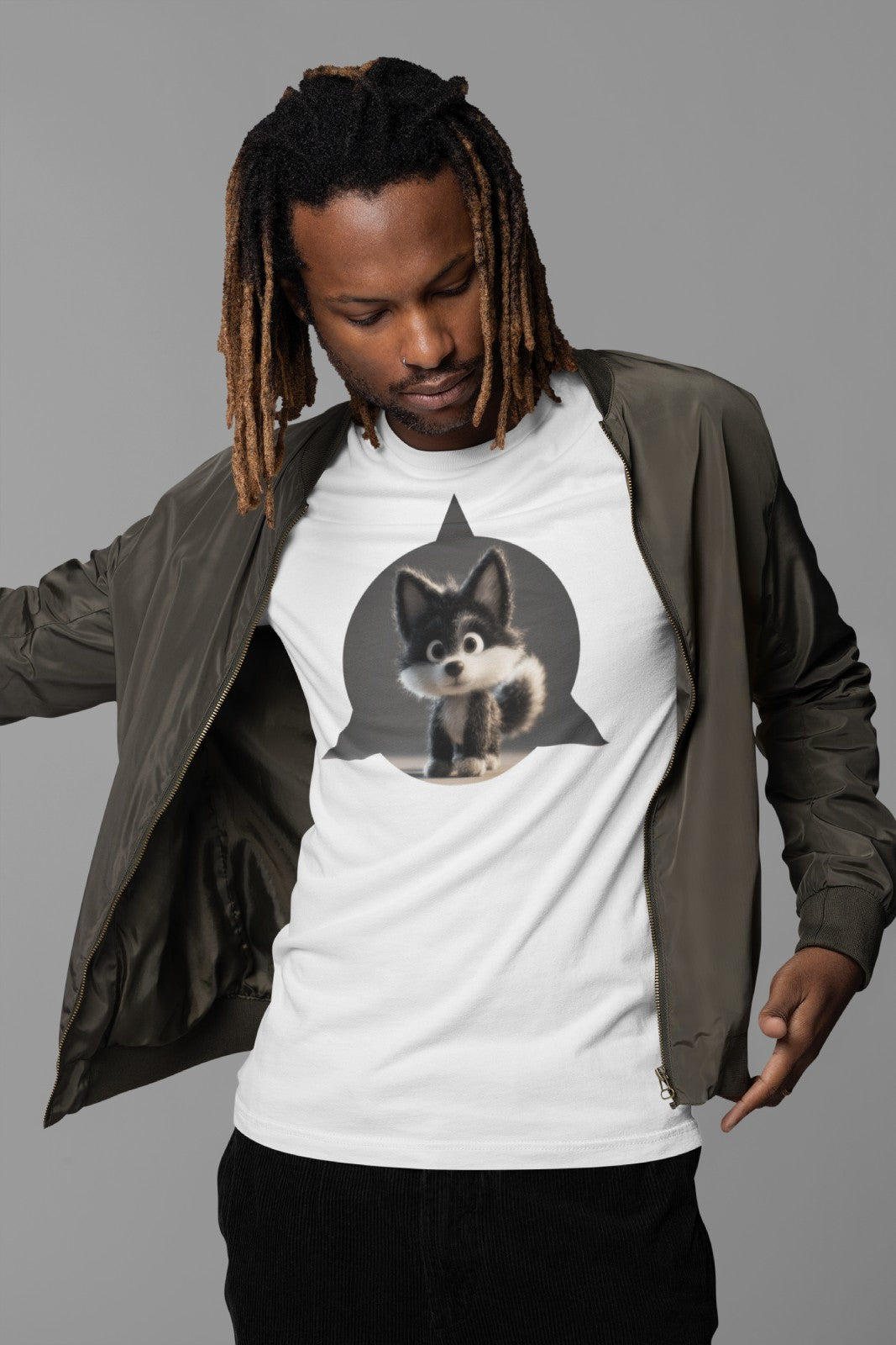 Baby Alpha - unisex - Black / White / Soft Pink / Leaf