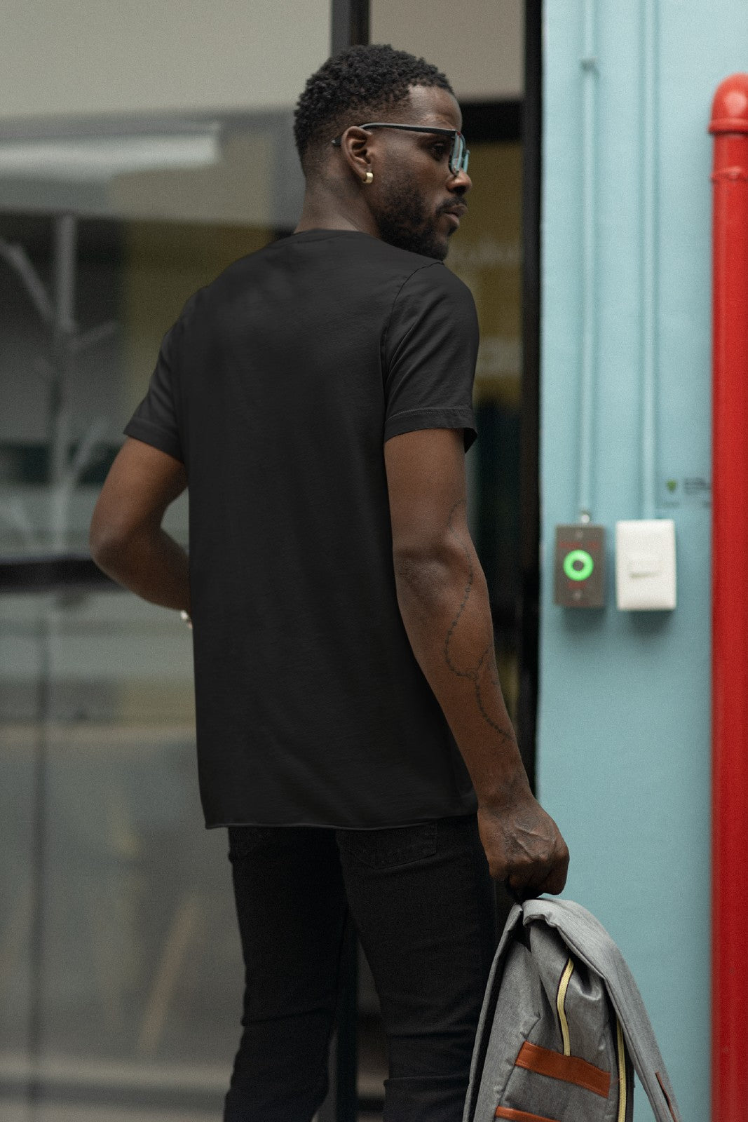 Baby Alpha - unisex - Black / White / Soft Pink / Leaf