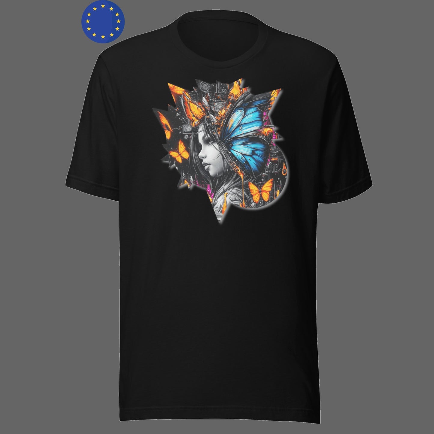 Electric Metamorphosis - women's style - Black / White / Navy / Soft pink