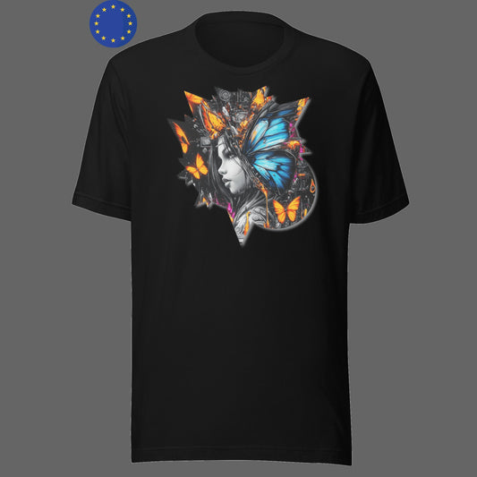 Electric Metamorphosis - women's style - Black / White / Navy / Soft pink