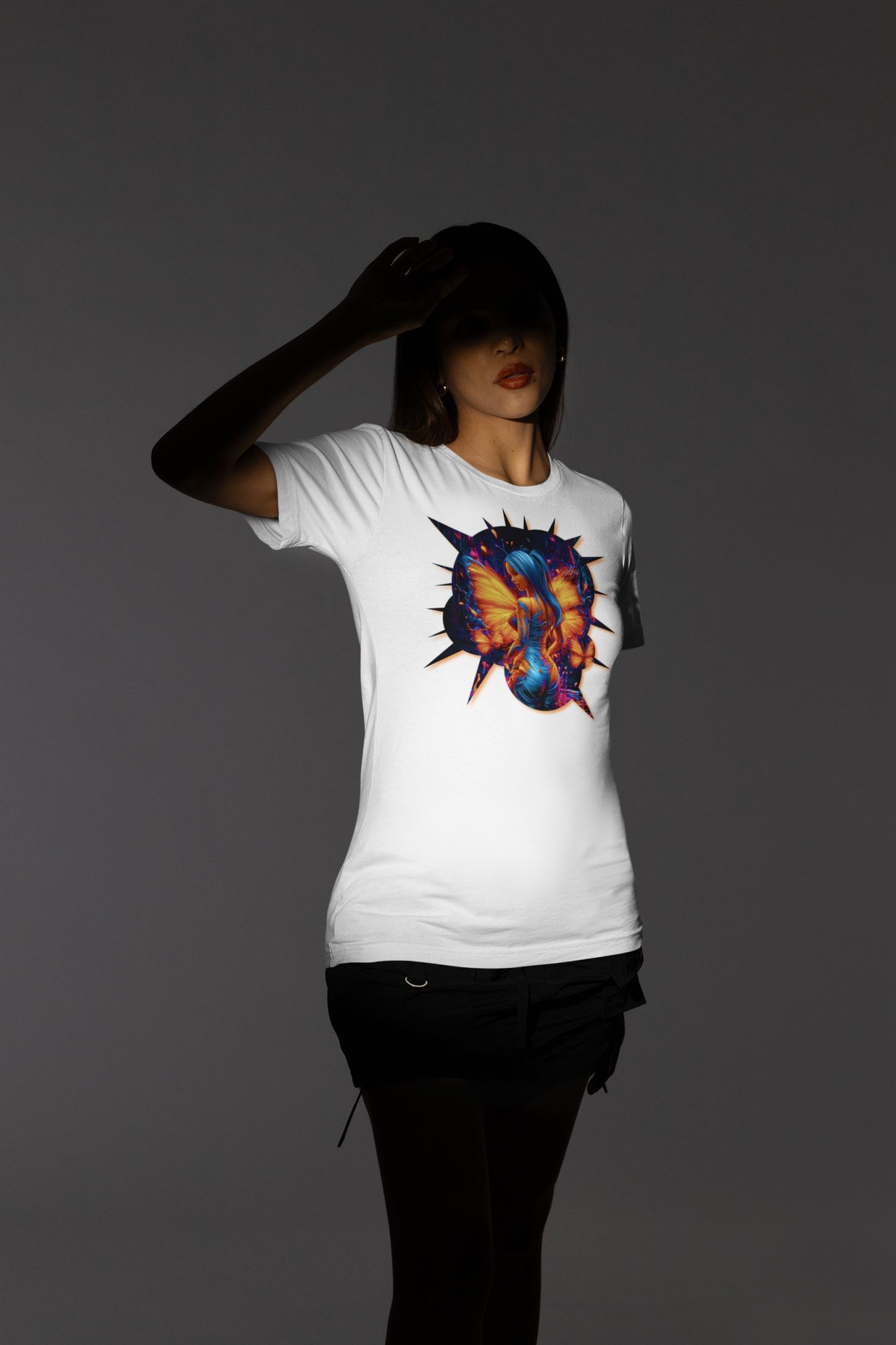 Break the Frame - women's style - Black / White / Asphalt / Maroon