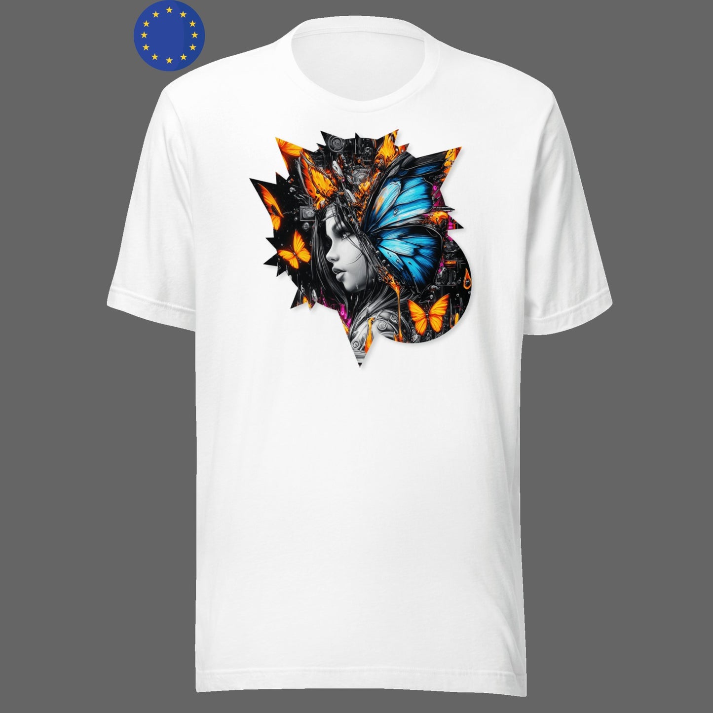 Electric Metamorphosis - women's style - Black / White / Navy / Soft pink